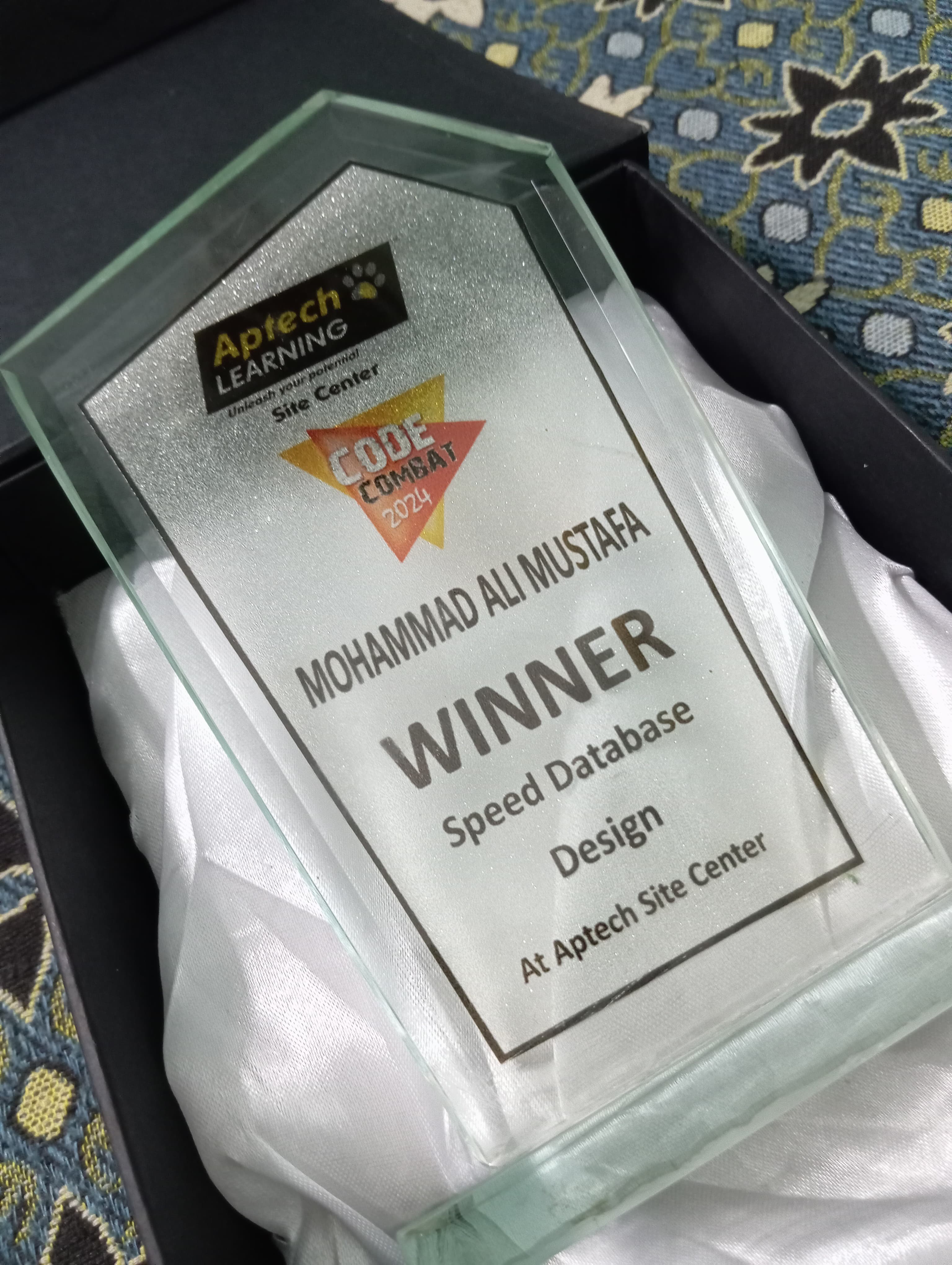 Code Combat 2024 – Speed Database Design - Web Development Project by Mohammad Ali